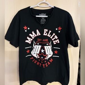 MMA Elite Black Graphic T-Shirt